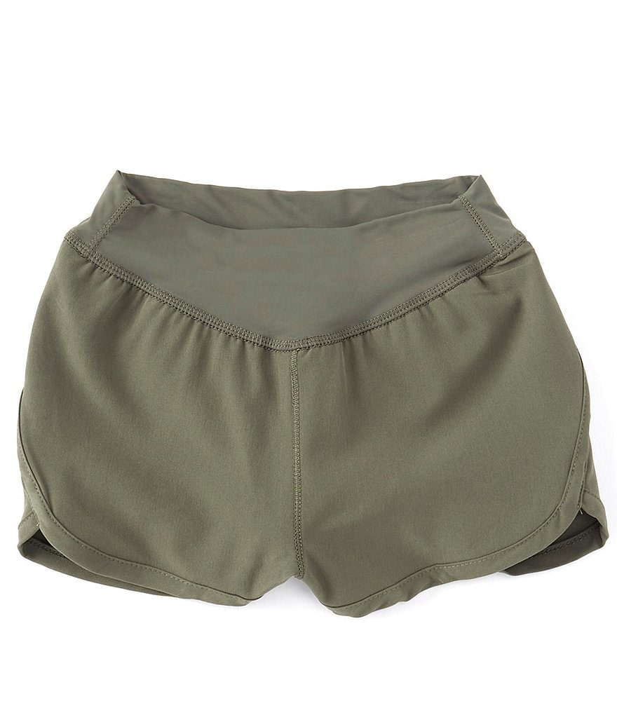 GB Girls Active Little Girls 2-6X Runners Knit Shorts