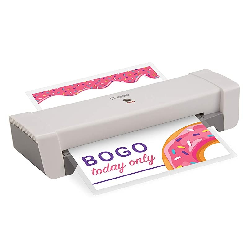 Laminator, Thermal, HeatSeal Lamination Machine, 9.5" Max Width, includes EZAlign Laminating Sheets / Pouches (M1701862)