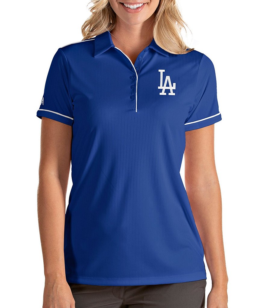 Antigua Women's MLB Salute Short-Sleeve Polo Shirt
