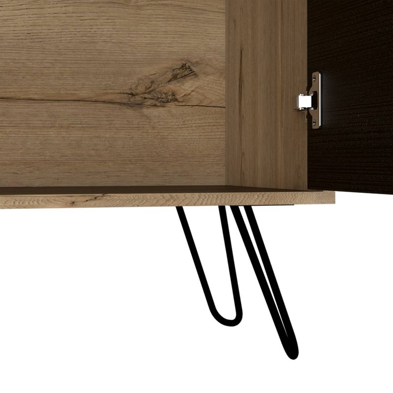 Wood 2 Door Storage Cabinet in White-Pemberly Row