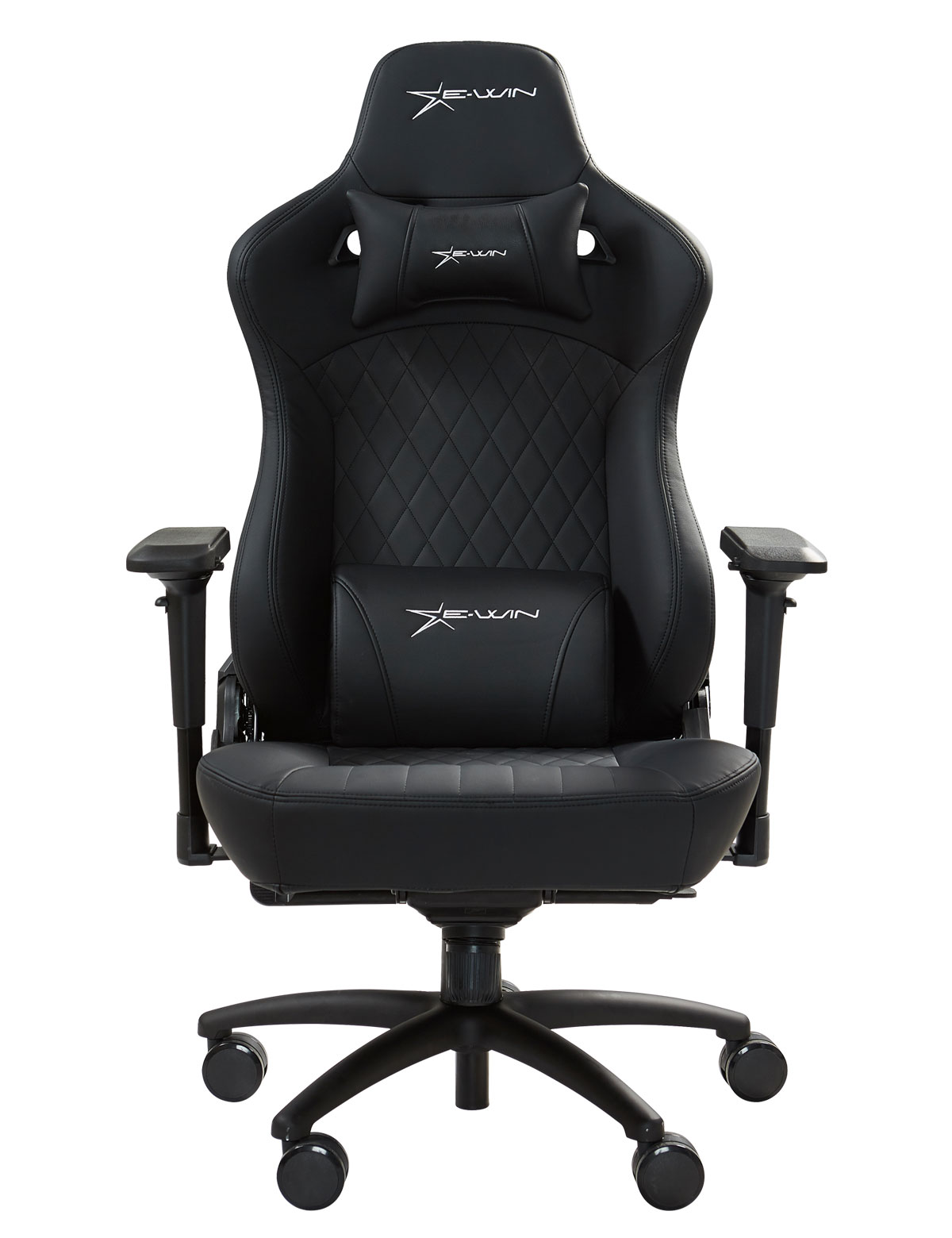 E-WIN Flash XL Series FLA Ergonomic Computer Gaming Chair with Head Pillow and Lumbar Support