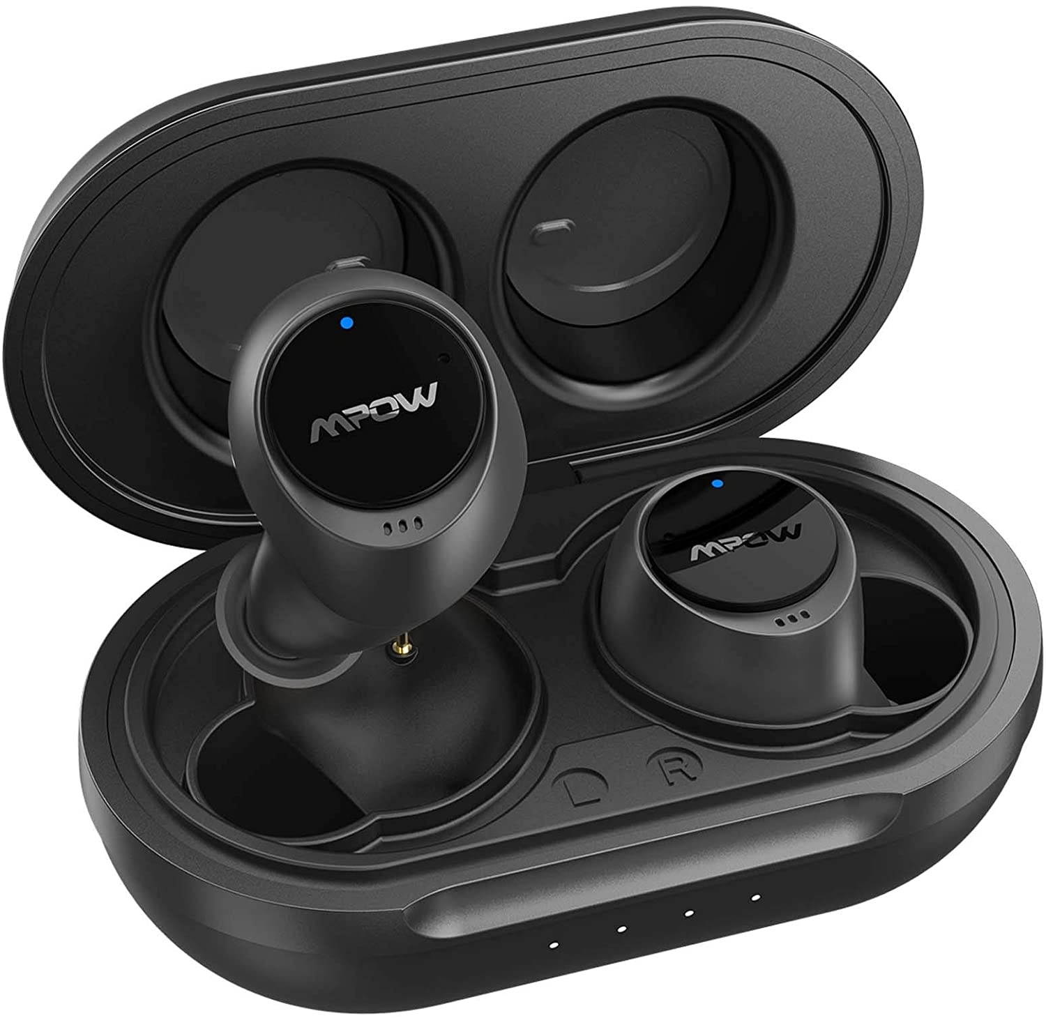 Wireless EarbudsMpow X5 Hybrid Active Noise Cancelling Wireless Earbuds Bluetooth 5.0 Earbuds w/Transparent Mode Wireless Stereo Earbuds w/Deep Bass USB C Charging Case Smart Touch Control