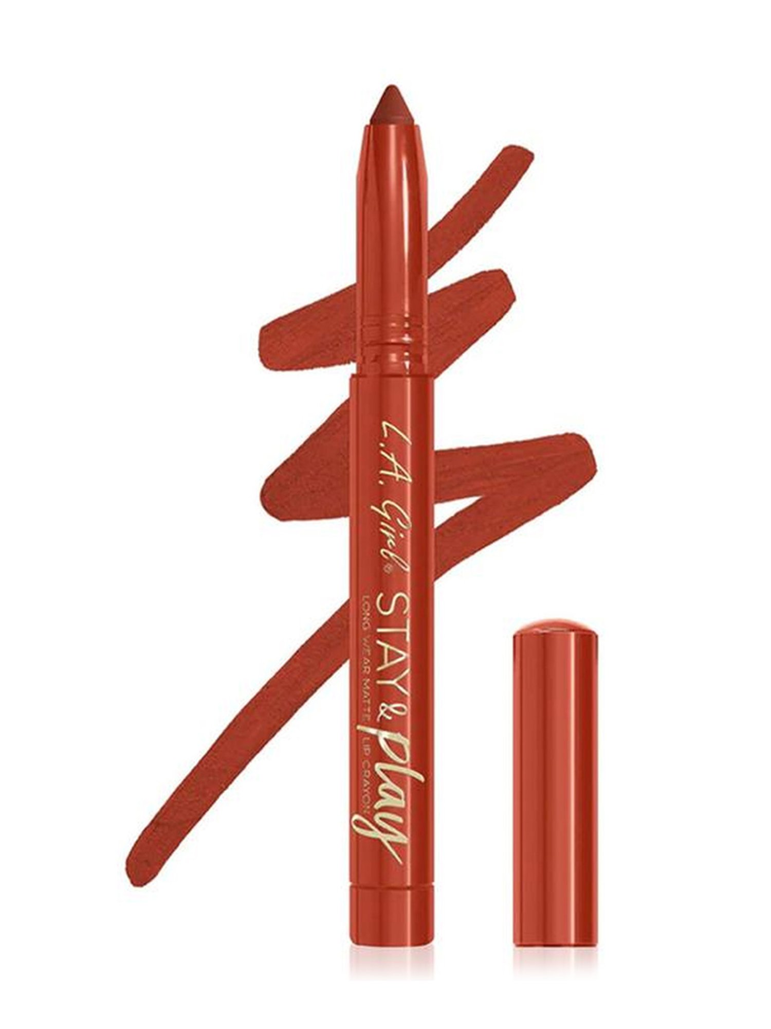 L.A. Girl Stay & Play Long Wear Matte Lip Crayon All The Feelz - 1.4 gm