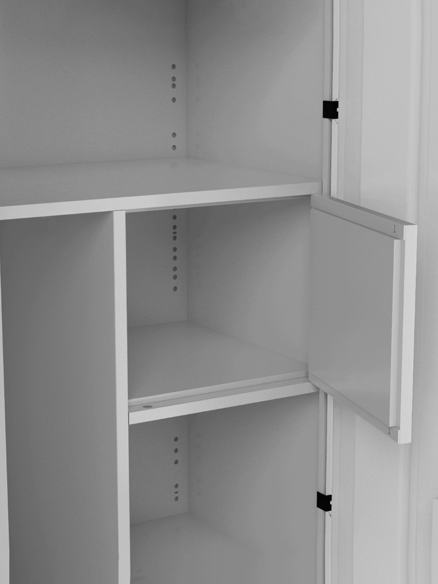 Home Basics 5 Dual Hook Chrome Plated Steel Over the Door Hanging Rack