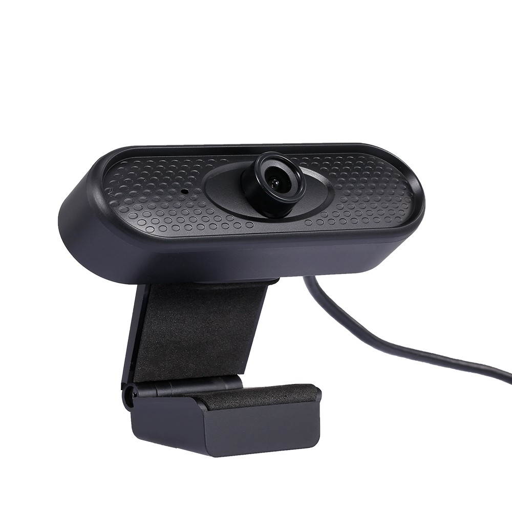 HD 1080P Web Camera Manual Focus USB Webcam Computer Camera Built-in Microphone Drive-free Camera for PC Laptop Black