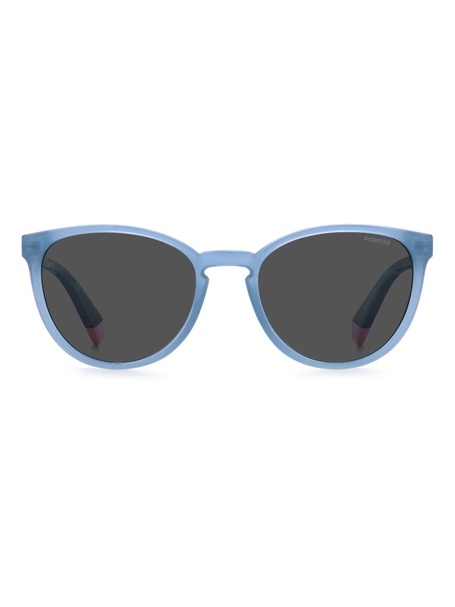 Polaroid Light Blue Round Sunglasses for Kids