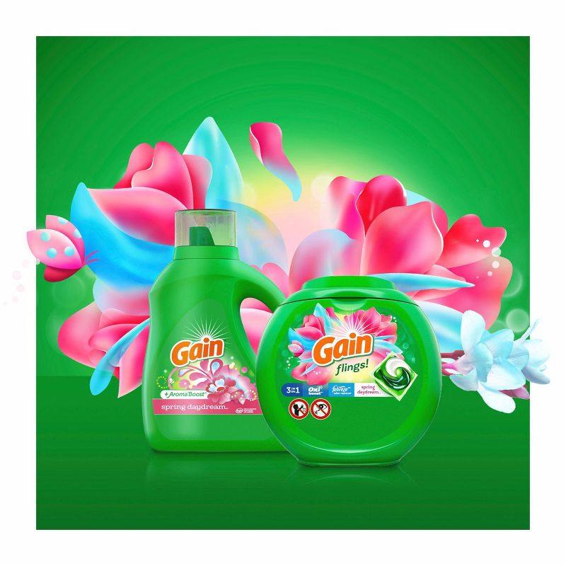 Gain Spring Daydream Scent Liquid Laundry Detergent - 120 fl oz