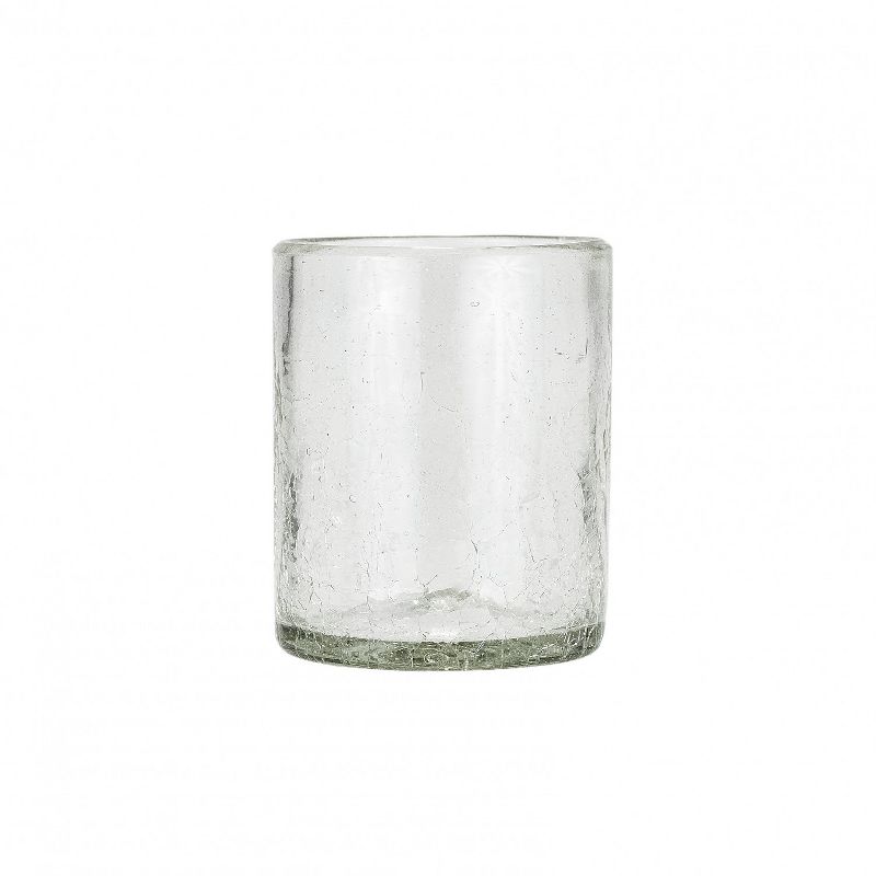 4pk Embossed Glass Drinkware Tall - Hearth & Hand™ with Magnolia