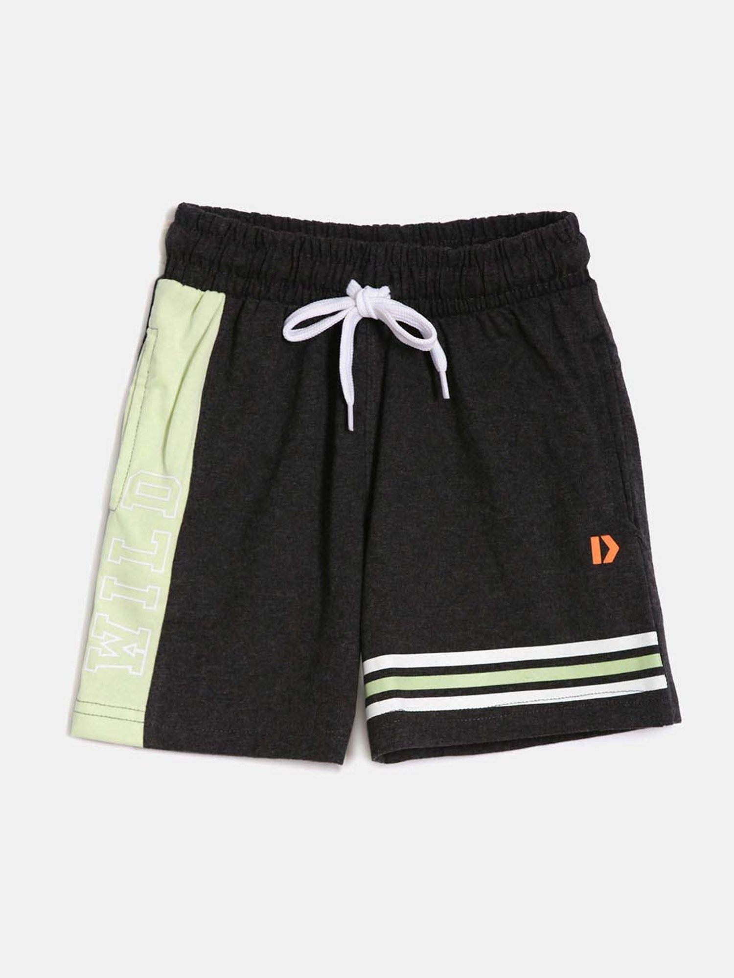 Dixcy Scott Originals Kids Grey Cotton Printed Shorts