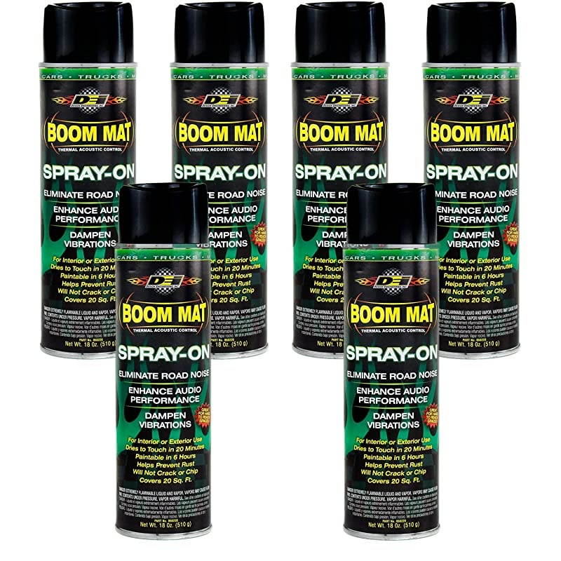 Boom Mat Spray On Adhesive SIX Pack (050220)