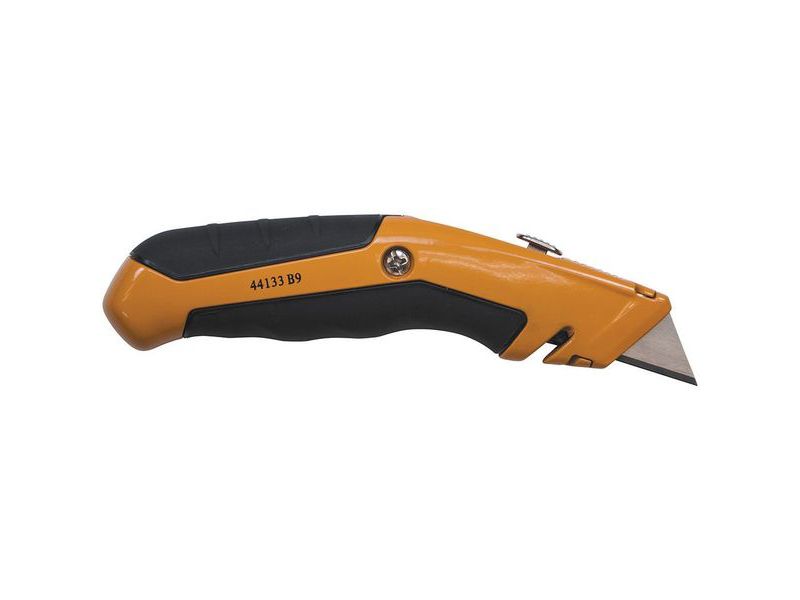 KLEIN TOOLS 44133 Utility Knife, Retractable, Utility, General Purpose, Rubber,