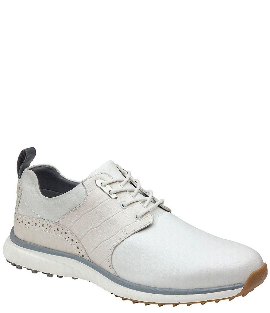 Johnston & Murphy Men's XC4 H2 Luxe Saddle Golf Shoes