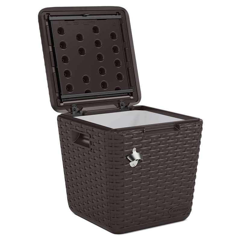 Slat Top Serving Cart - Gray - Apollo Outdoor