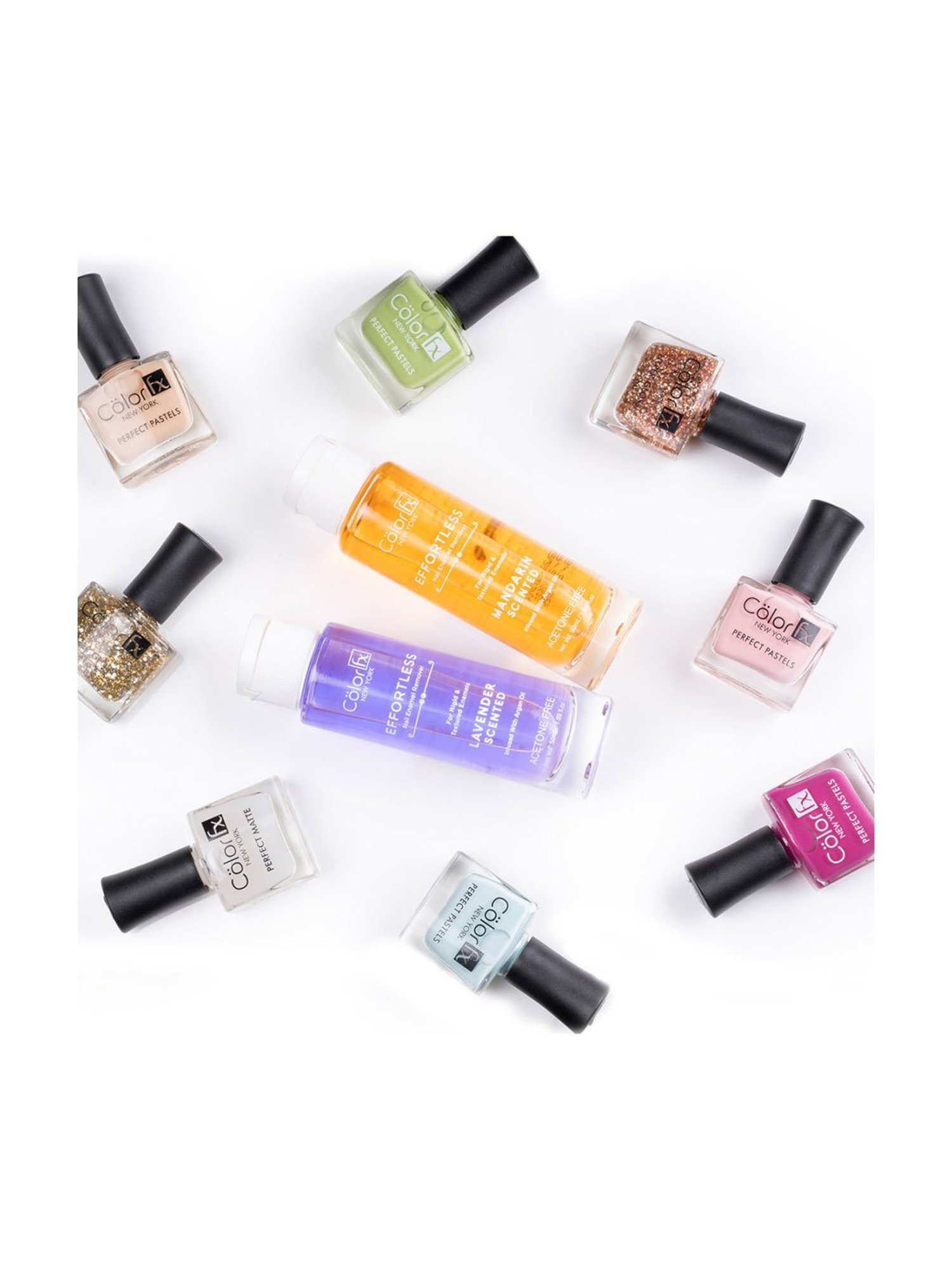 Color Fx Effortless Nail Enamel Remover Lavender Scented - 50 ml