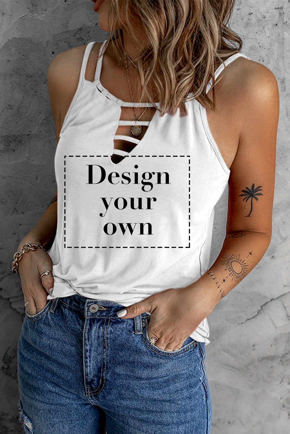 Blank Sweatshirt - Black Plaid Leopard Print Patchwork Long Sleeve Top Customized