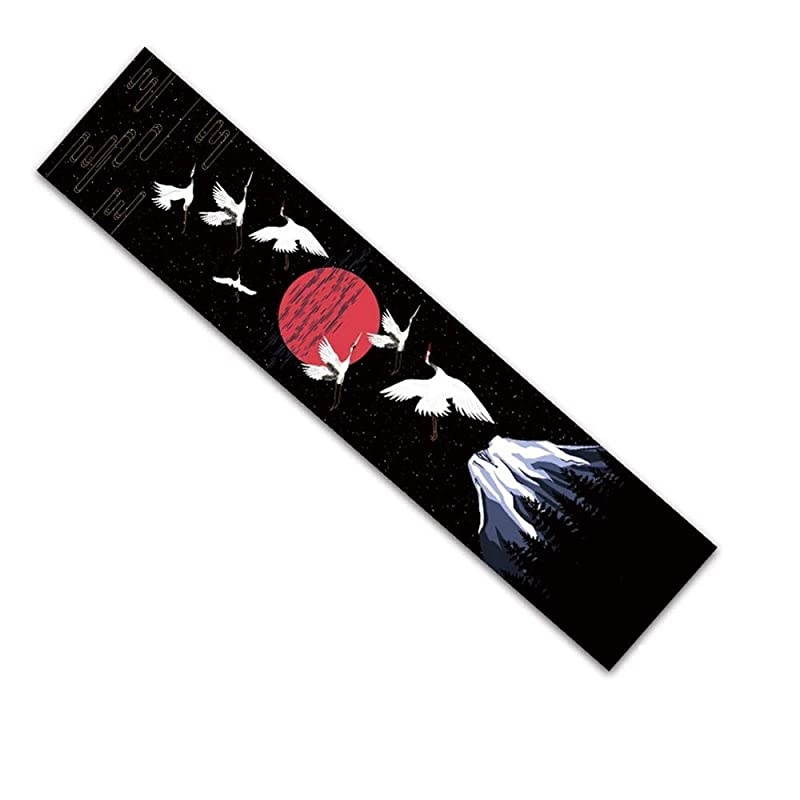 Sport Outdoor Electric Skateboard Longboard Dancing Board Double Rocker Board Waterproof Diamond Griptape Sheet Sticker Deck Sandpaper (Cloud Crance)