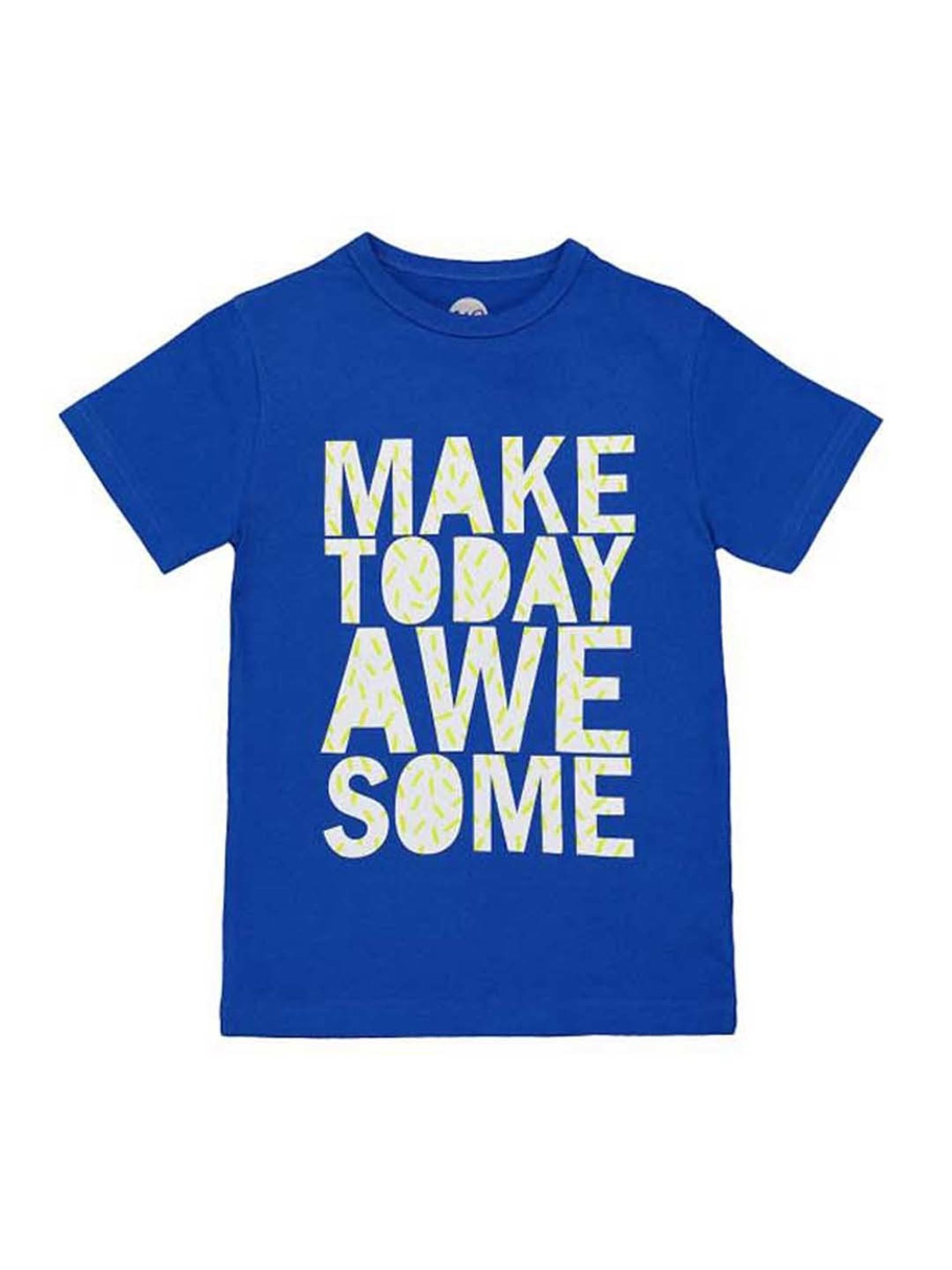 Mothercare Kids Blue Printed T-Shirt