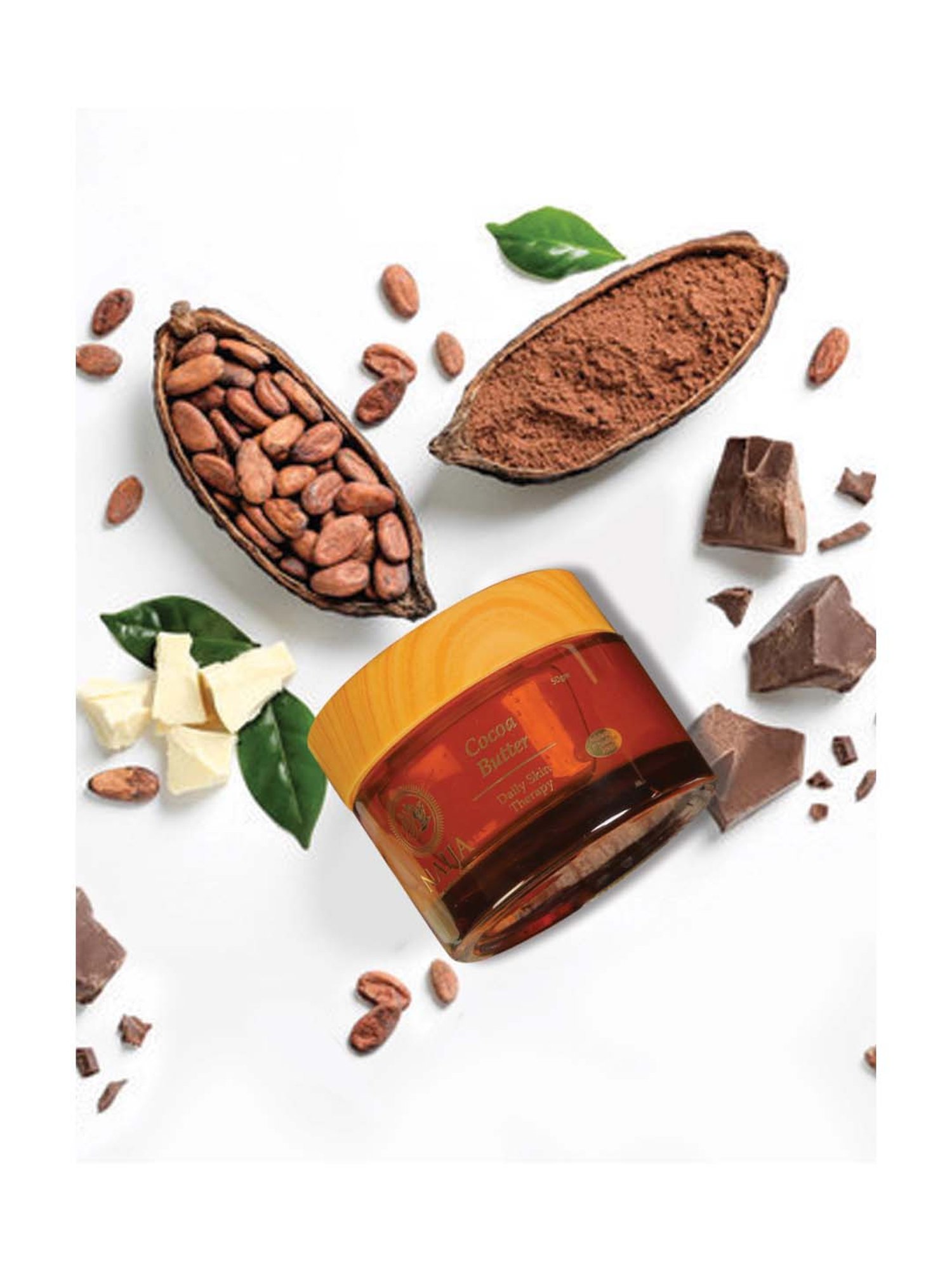 NAIJA Organic Cocoa Butter Daily Skin Therapy - 50 gm