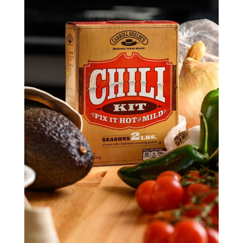 Carroll Shelby's Chili Kit - 3.65oz