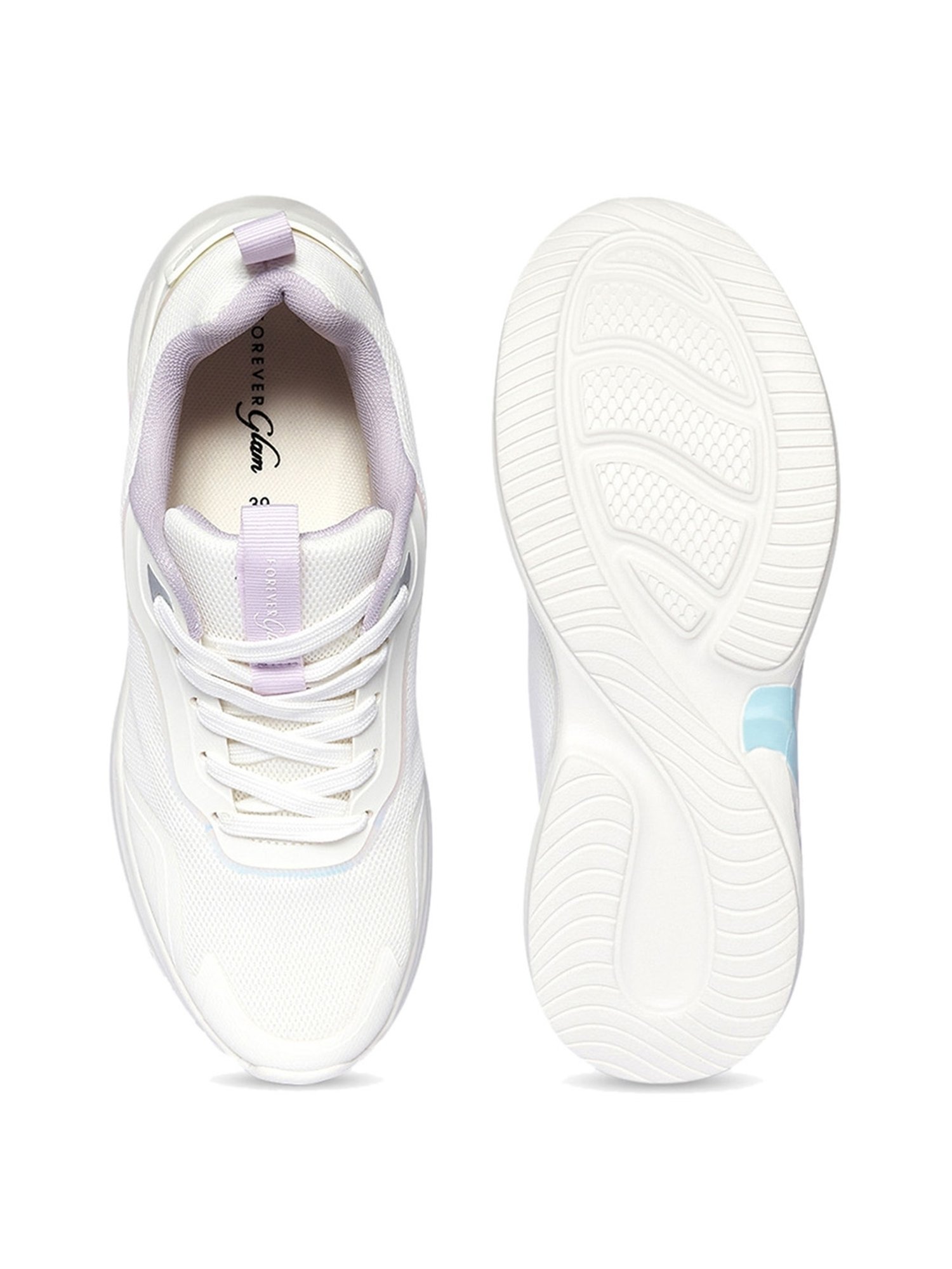 Forever Glam by Pantaloons Women's White Running Shoes