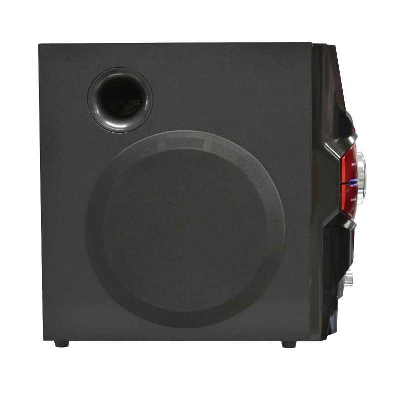 Studio Z 2 x ZMX-3000 3 Piece Home Audio Music Sound System with 3 Inch Speakers, Remote Control, and 6.5 Inch Subwoofer (2 Pack)