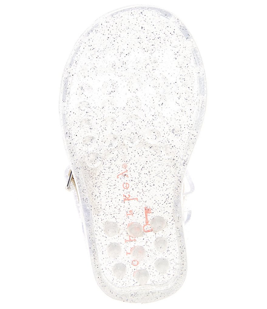 Copper Key Girls' Jelleee Fisherman Sparkle Jelly Sandals (Infant)
