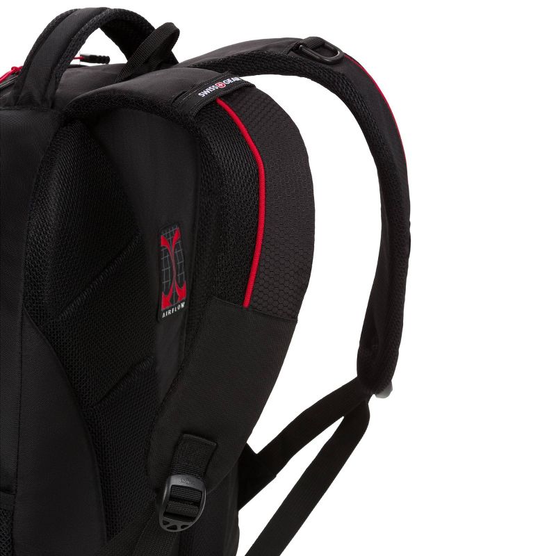 SWISSGEAR 18.5" Backpack - Black/Red