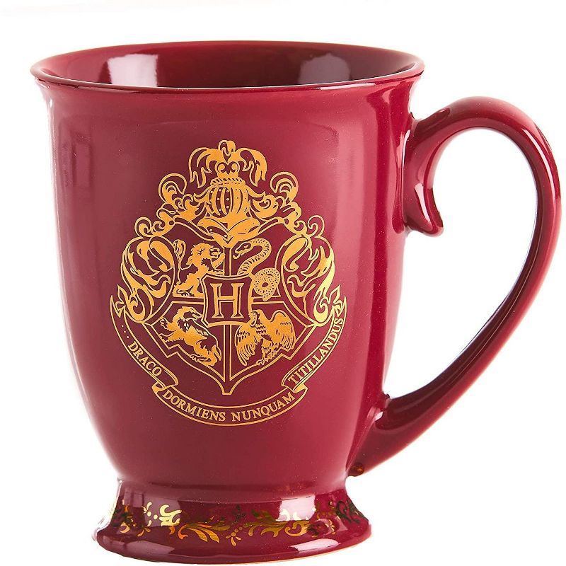 Paladone Products Ltd. Harry Potter Hogwarts Crest 8.8 Ounce Ceramic Mug