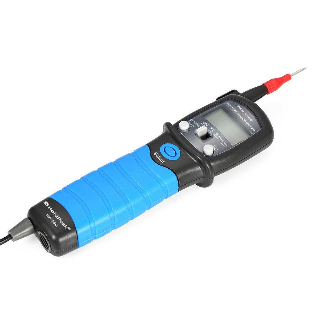 HoldPeak High Precision Auto-range LCD Pen Type Digital Multimeter DC/AC Voltage Meter Resistance Capacitance Diode Tester