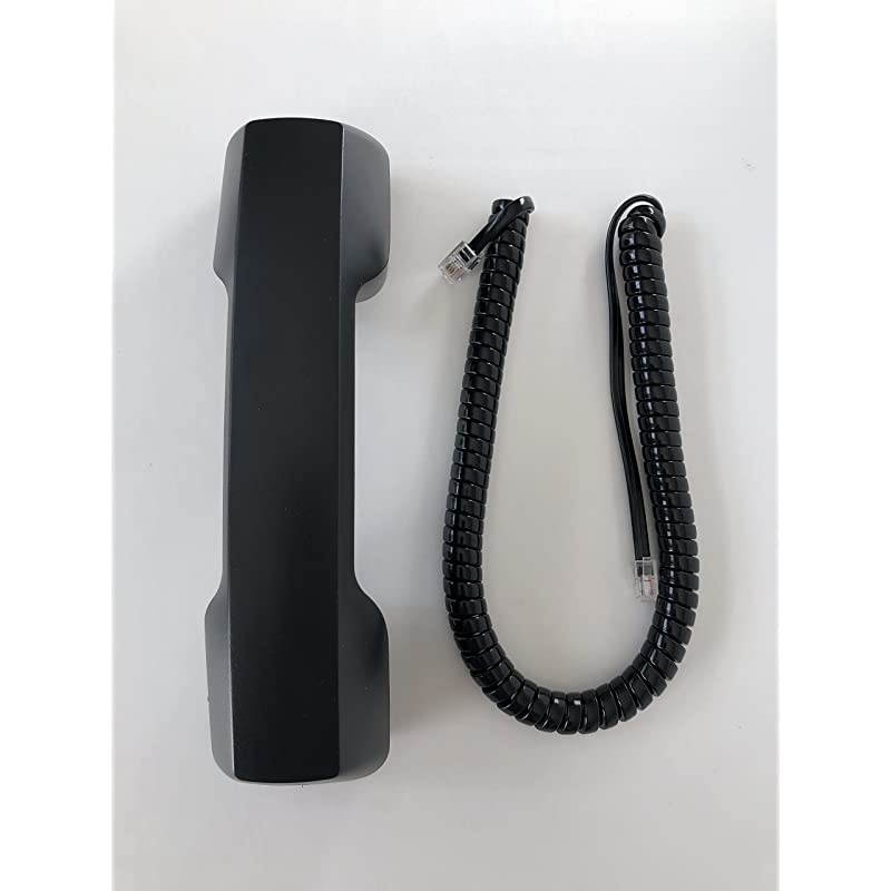 Replacement K-Style Handset with Curly Cord for Panasonic KXT7600 Series Phone KXT7625 KXT7630 KXT7633 KXT7636