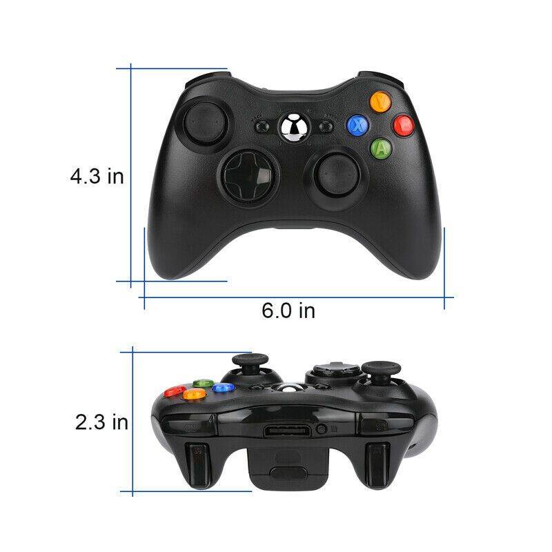2.4GHz Wireless Game Controller Gamepad Joystick for Microsoft XBOX 360 & PC WIN 7 8 10(OEM)
