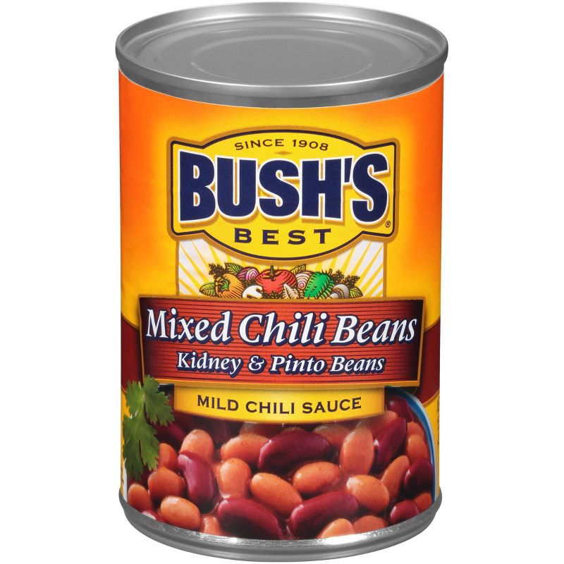 Bush's Mixed Chili Beans Pinto & Kidney Beans - 15.5oz