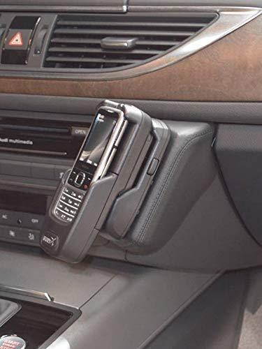 Kuda 093575 Leather Mount Black Compatible with Audi A6/S6/RS6 (Since 2012), A7/S7/RS7 (Since 2012)
