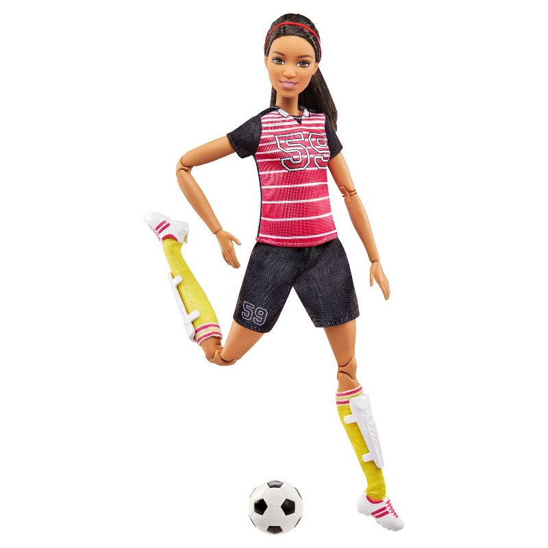 Barbie Made To Move Soccer Player Doll
