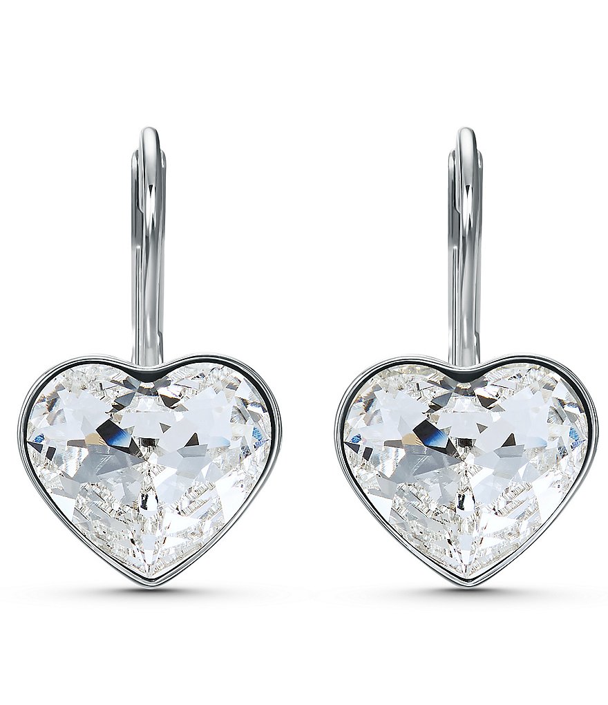 Swarovski Bella Heart Pierced Earrings