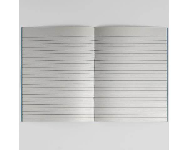 Rhino Exercise Book, 9 x 7 Inches, 48 page, 8mm rules lines, Blue Cover (Pack of 10)
