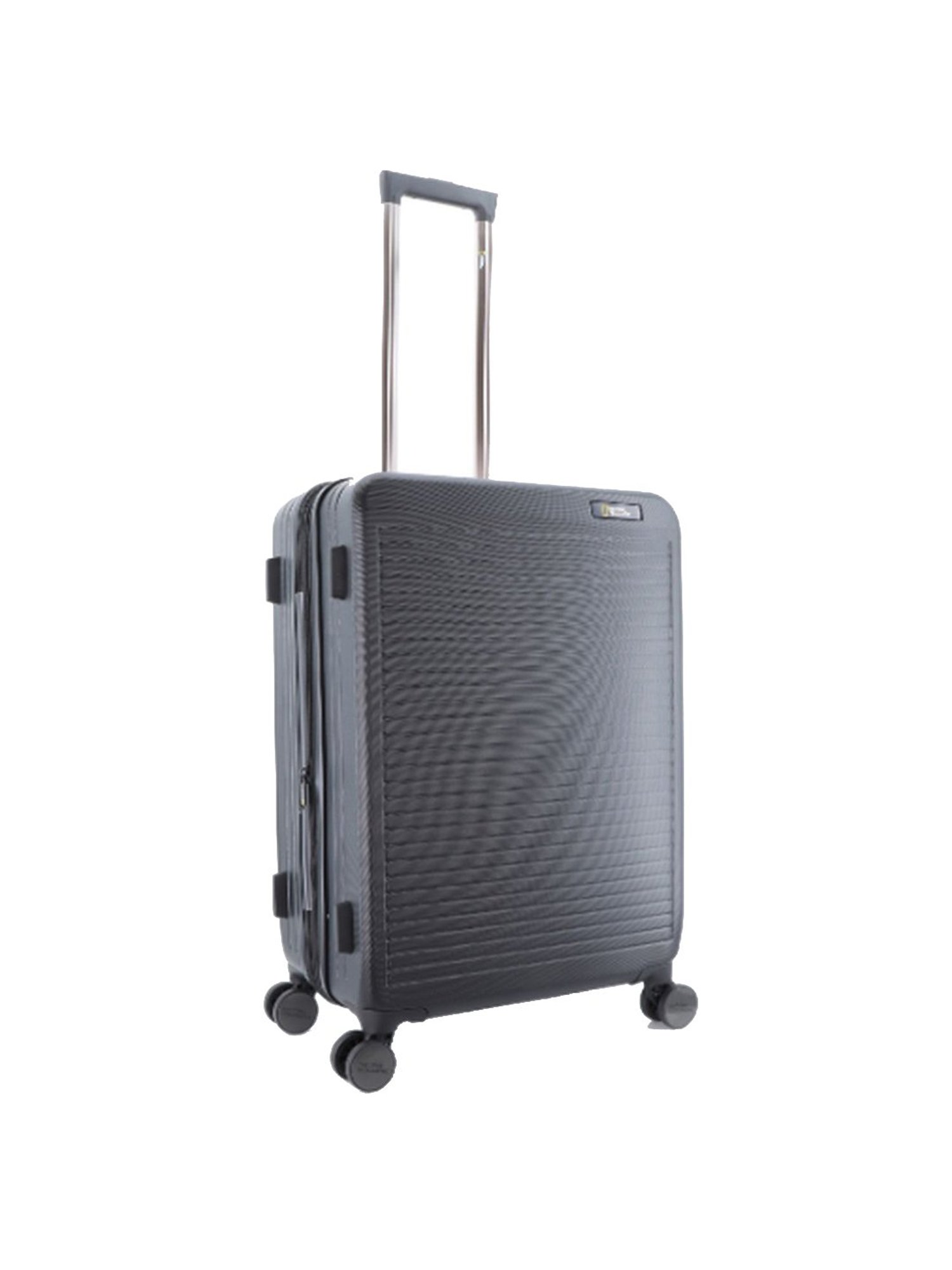National Geographic Pulse Black Medium Hard Check In Trolley - 24 Inch