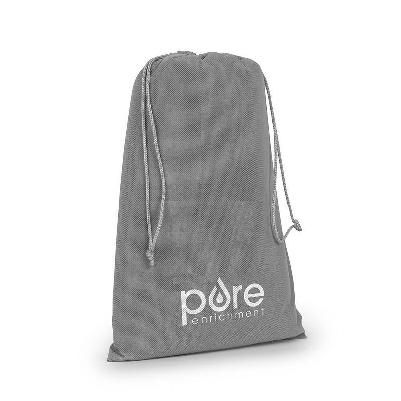 Pure Enrichment PureRelief Neck and Shoulder Heating Pad  - 14" x 22" - Charcoal Gray