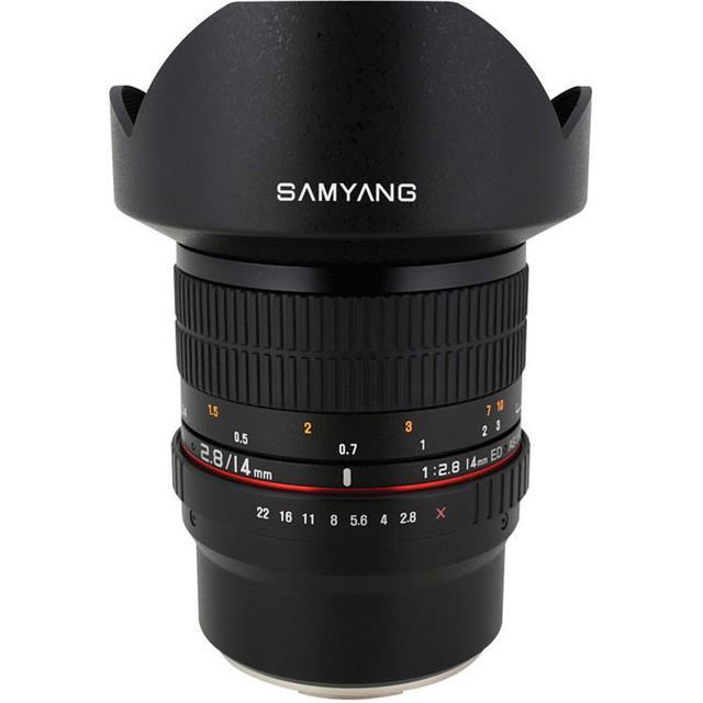 Samyang 14mm f/2.8 IF ED UMC Manual Focus Lens for Sony E Cameras #SY14M-E