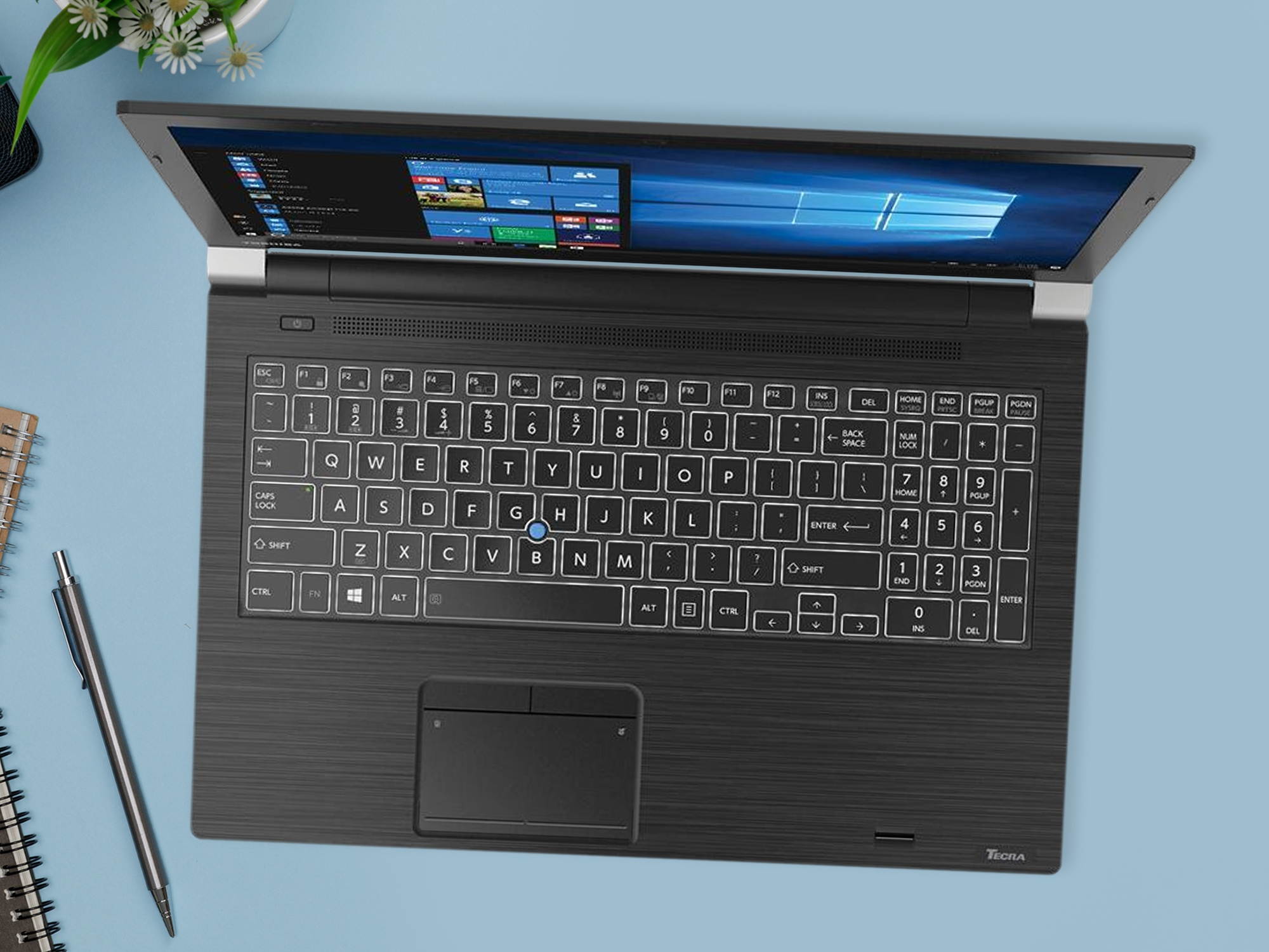 Toshiba Dynabook Tecra A50-F Notebook, 15.6" HD Display, Intel Celeron 4205U 1.80GHz, 32GB RAM, 256GB SSD, HDMI, VGA, Wi-Fi, Bluetooth, Windows 10 Pro Education