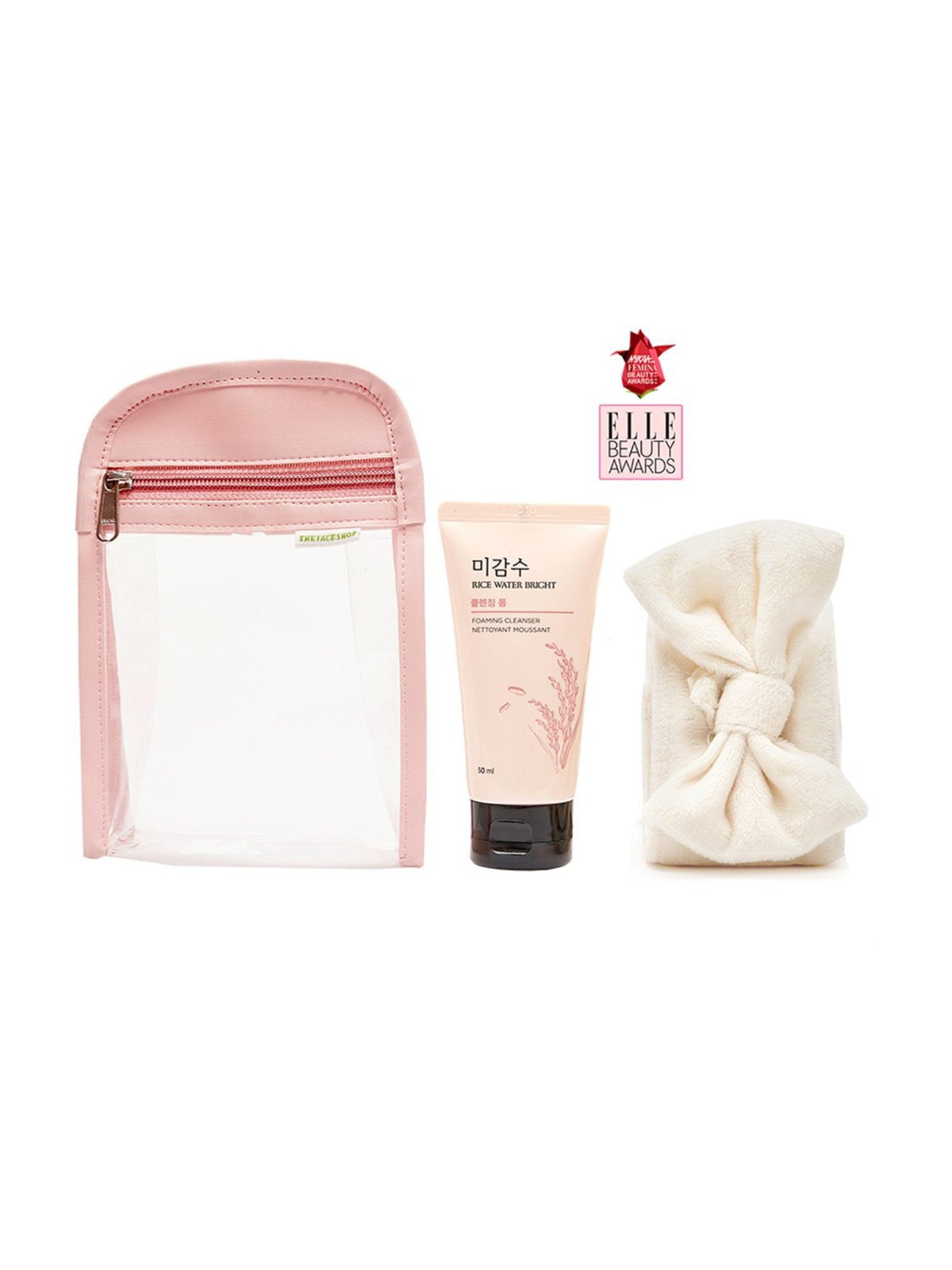 The Face Shop Rice Water Bright Foaming Cleanser Combo