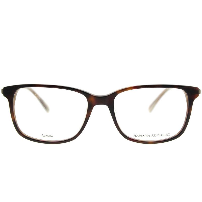 Banana Republic  FC3 Unisex Rectangle Eyeglasses Tortoise Horn 52mm
