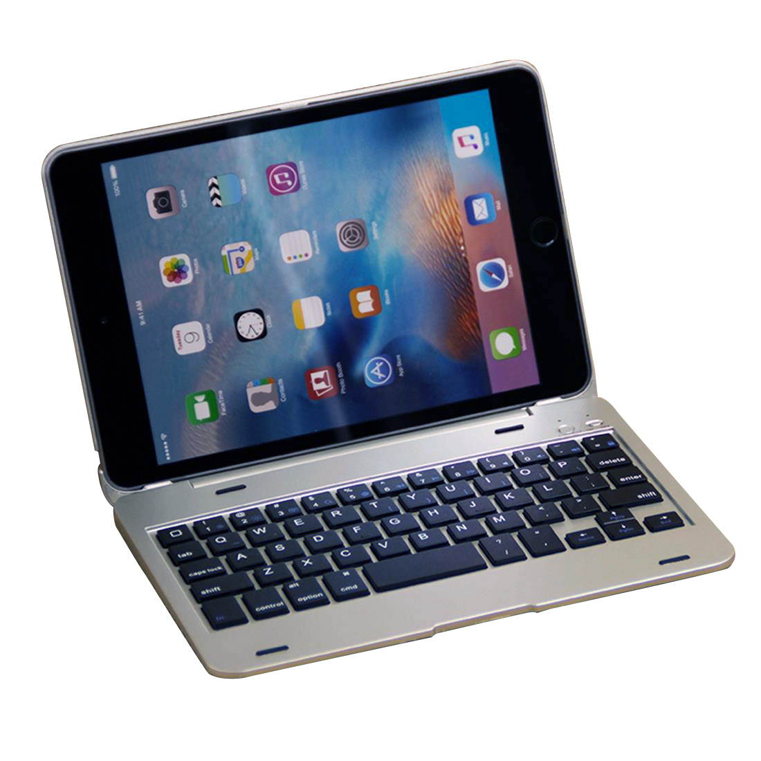 Heng Da Bluetooth Keyboard with Protect Case For Ipad Mini4 ABS Material Bluetooth 3.0