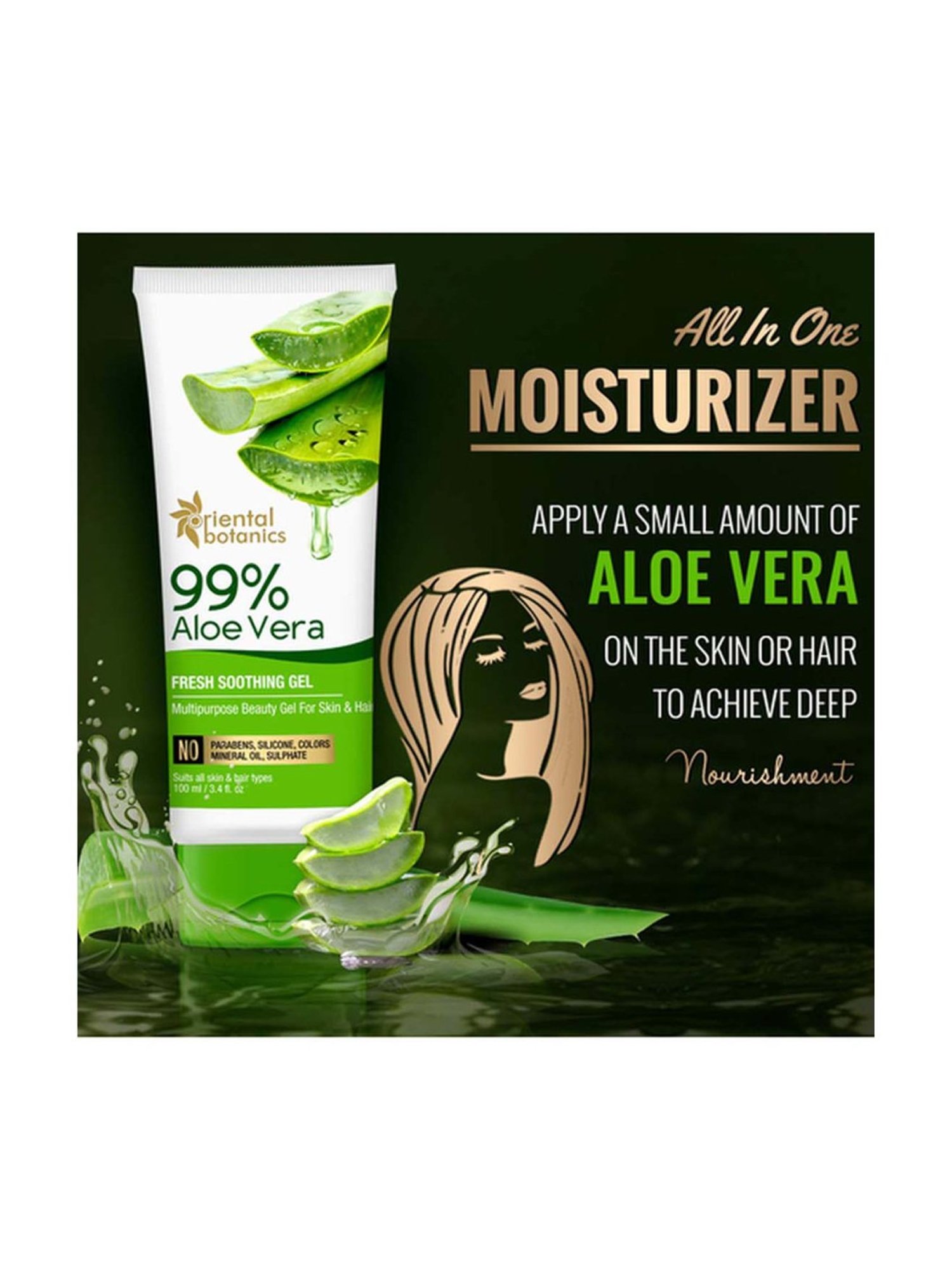 Deve Herbes Pure Cucumber Oil with Glass Dropper - 10 ml