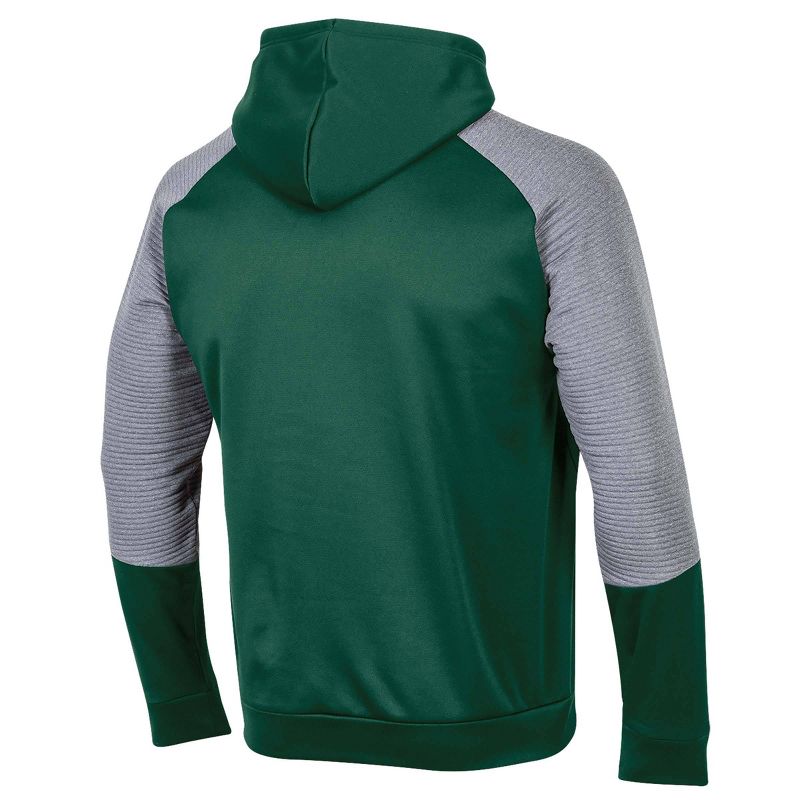 NHL Minnesota Wild Men's Edge Poly Textured Hoodie - Gray XXL