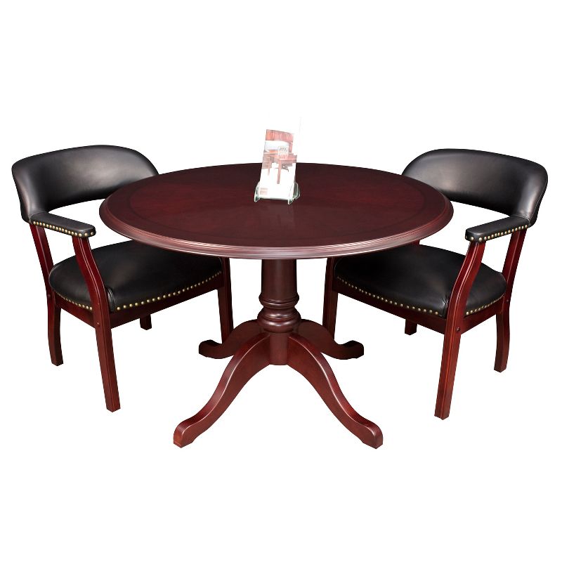 42" Prestige Round Dining Table Mahogany - Regency