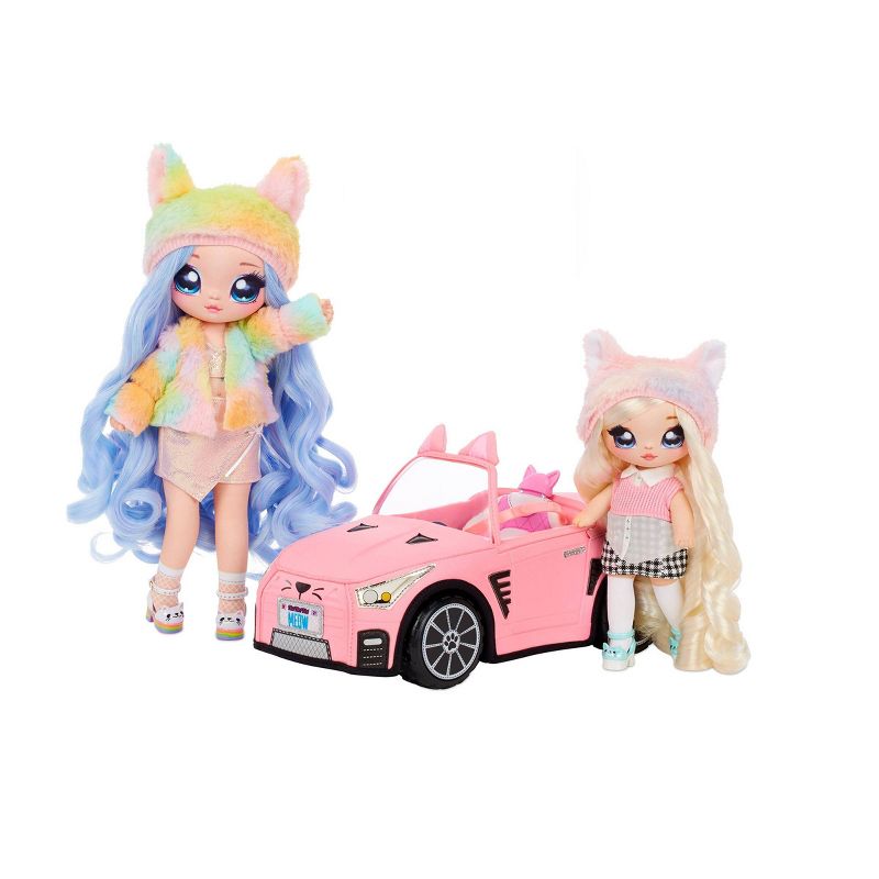 Na! Na! Na! Surprise Pink Soft Plush Convertible Car
