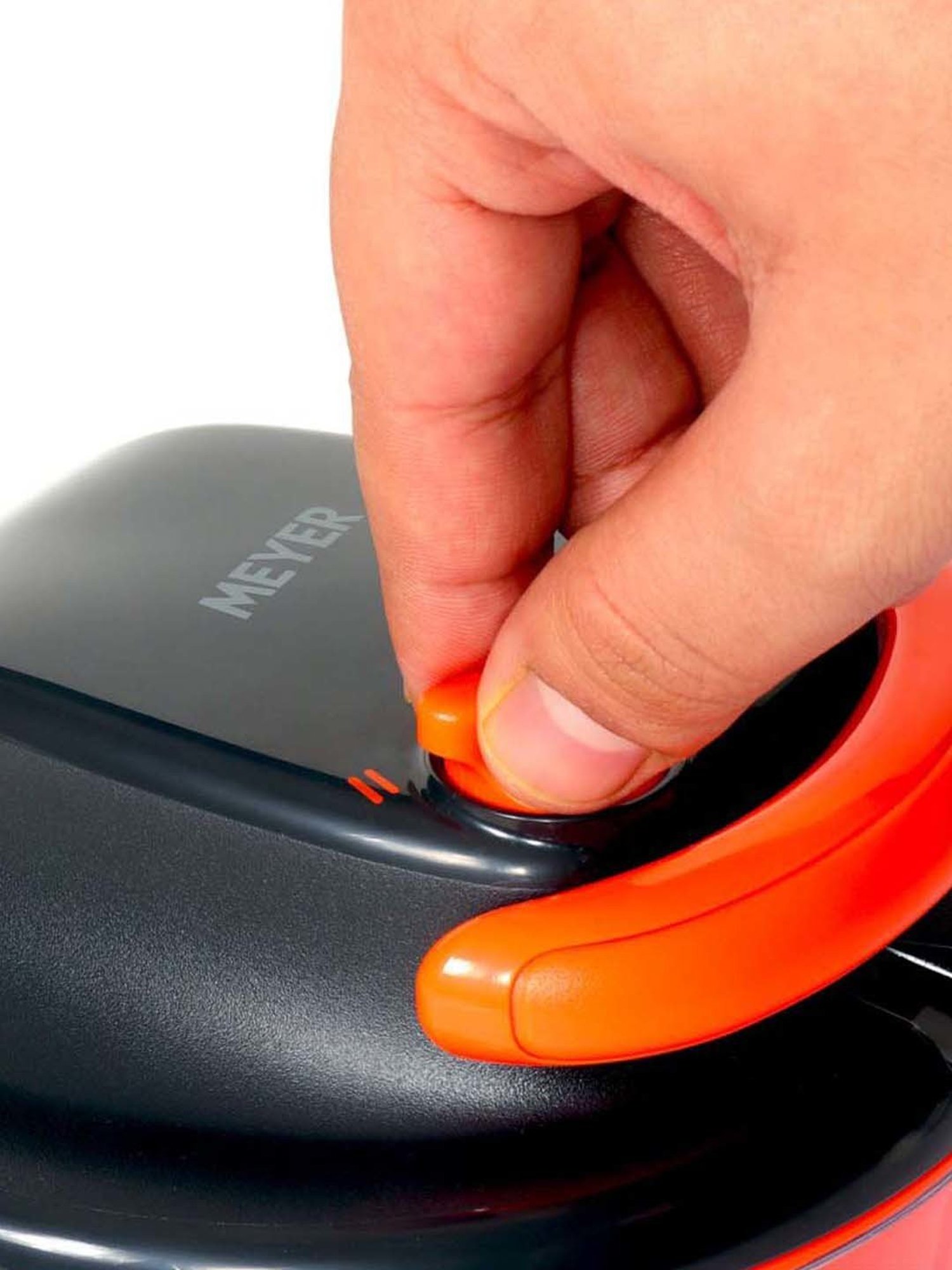 Meyer Orange & Black Plastic 6 cm Speed Pulling Chopper (1.25 L)