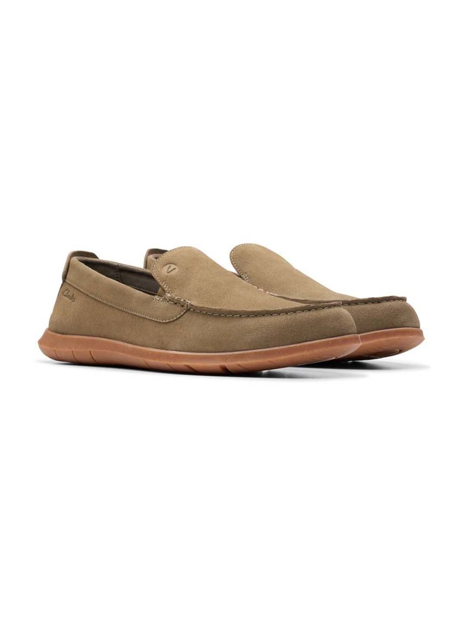 Clarks Men's Flexway Step Olive Loafers