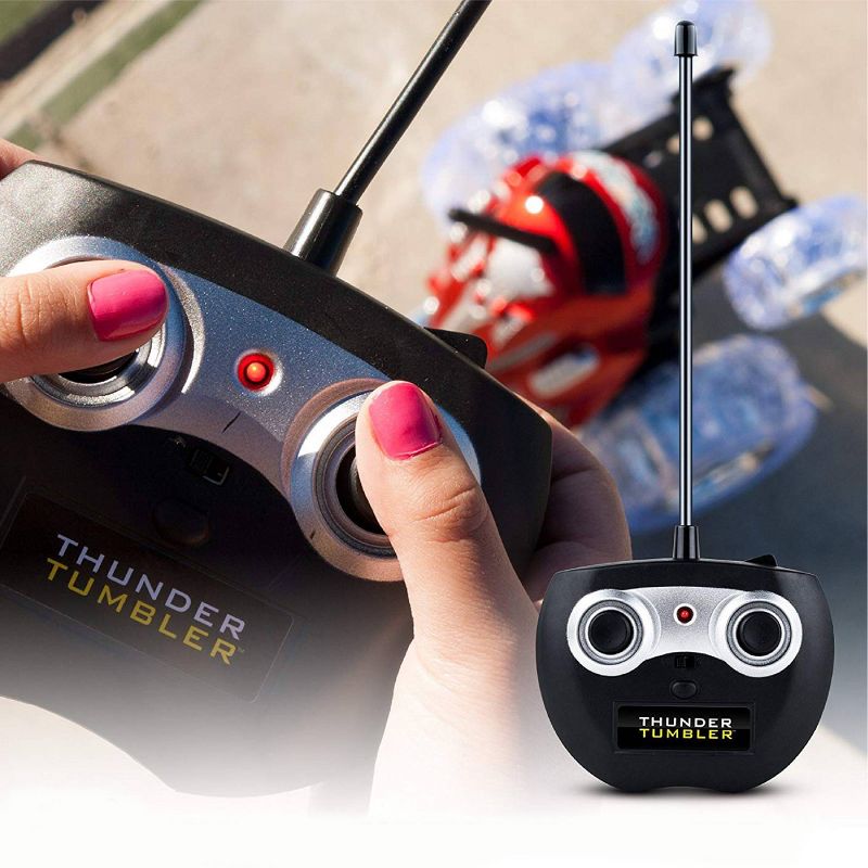 Sharper Image RC Monster Spinning Car - Black and Blue - 2pk